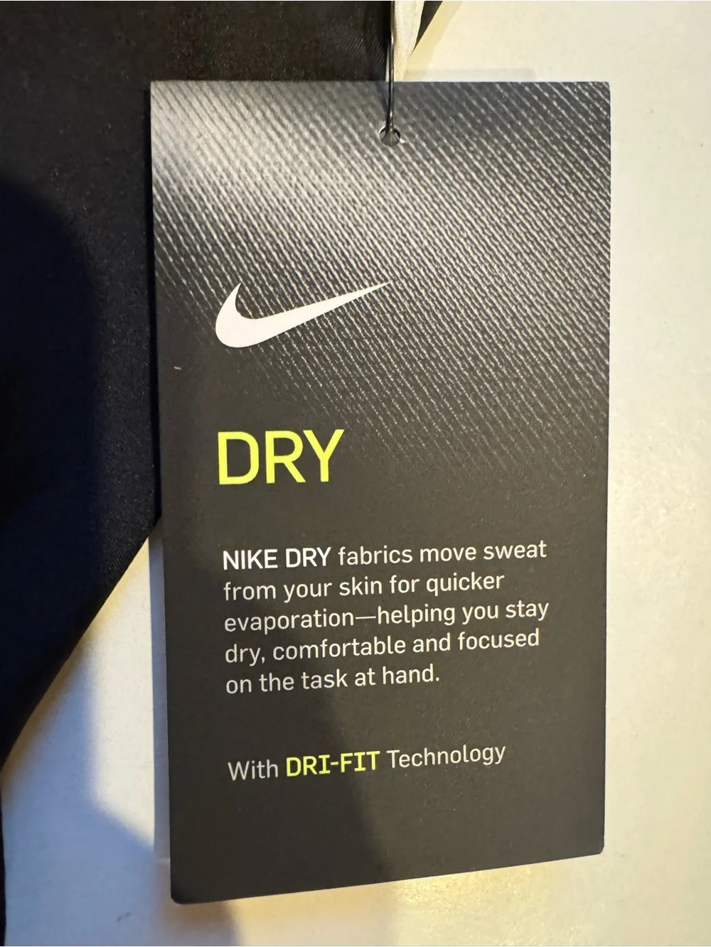 Nike Women’s Black Athletic Shorts with White Piping